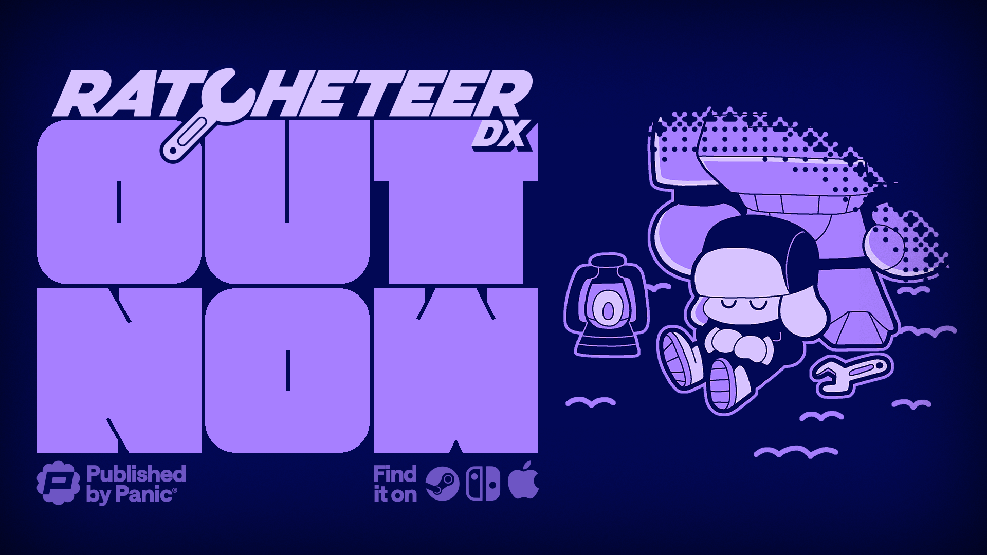 Ratcheteer DX Out Now!